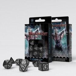 Set de dés - Bloodsucker - Noir/Argent
