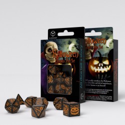 Set de dés - Halloween Pumpkin - Noir/Orange