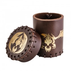 Boîte à dés - Flying Dragon - Brun/Or