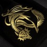 Bourse à dés - Dragon - Noir/Or