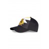 Casquette Baseball - Pikachu Run Away (Noir/Jaune) - Pokemon - U Unisexe 