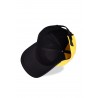 Casquette Baseball - Pikachu Run Away (Noir/Jaune) - Pokemon - U Unisexe 