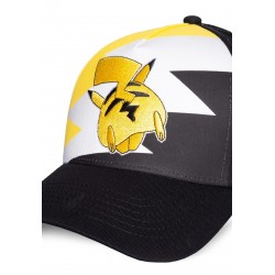 Casquette Baseball - Pikachu Run Away (Noir/Jaune) - Pokemon - U Unisexe 