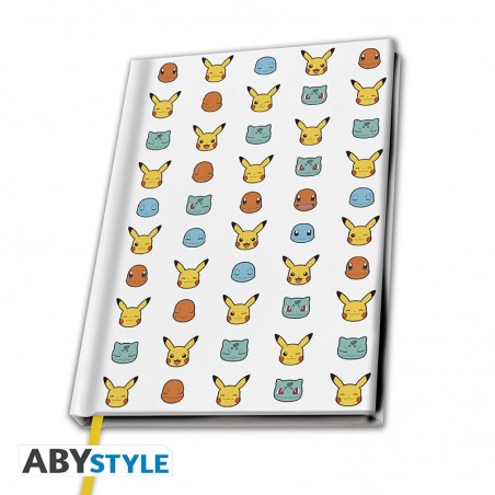 Carnet de Notes - Starters - Pokemon - A5