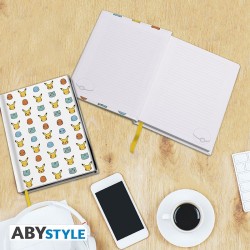 Carnet de Notes - Starters - Pokemon - A5