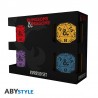 Set de 4 - Mini Mug - D20 - Donjons et Dragons