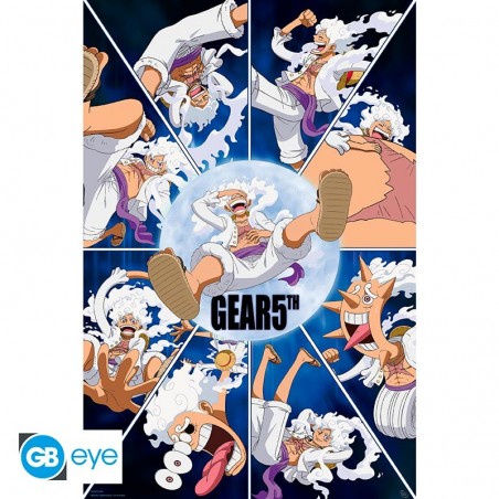 Poster - Gear 5th Dingo - One Piece - Roulé et filmé