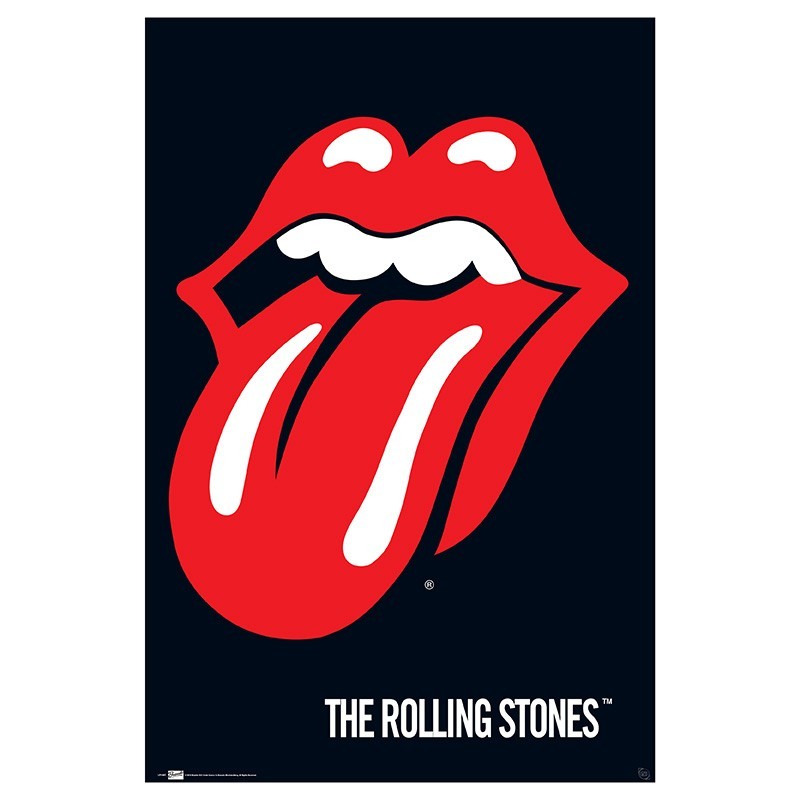 Poster - The Rolling Stones - Lips - roulé filmé (91.5x61)