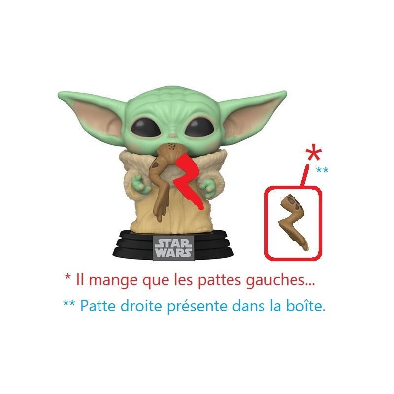 Produit abîmé - The Child with Frog - Star Wars : The Mandalorian (379) - POP TV