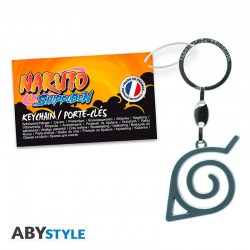 Porte-clefs 3D - Naruto - Emblème Konoha - Made in France