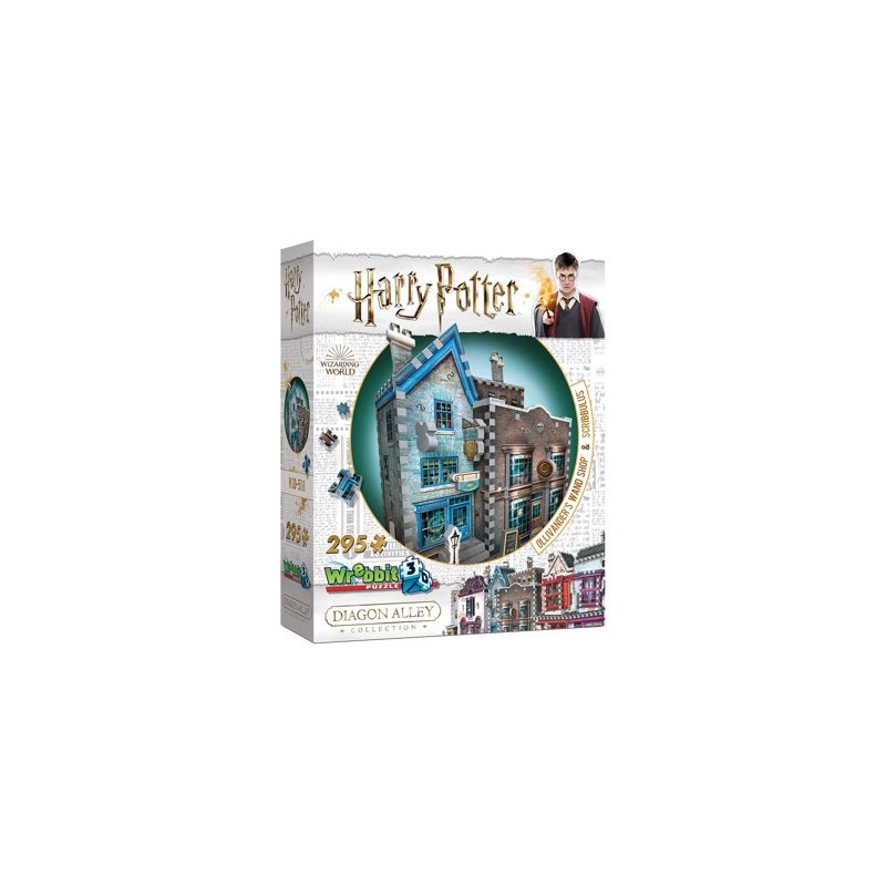 Puzzle 3D - Harry Potter - Boutiques Ollivander et Scribbulus - 295 pièces