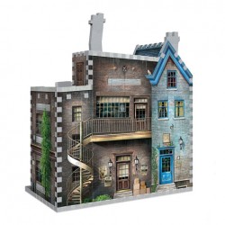 Puzzle 3D - Harry Potter - Boutiques Ollivander et Scribbulus - 295 pièces