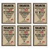 Pack de 6 Aimant - Harry Potter - Proclamations