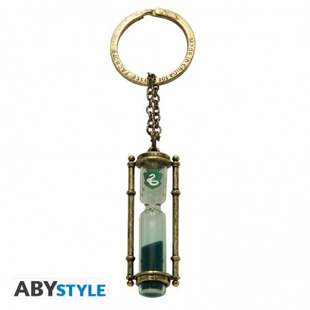 Porte-clefs 3D - Sablier Serpentard - Harry Potter