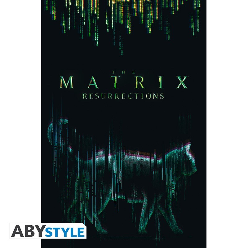 Poster - Chat - Matrix - Roulé et filmé