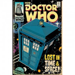 Poster - Dr Who - Tardis BD...