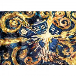Poster - Dr Who - Explosion...