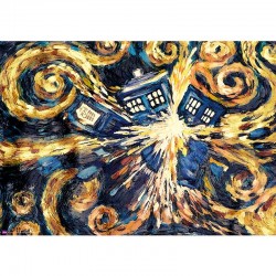 Poster - Explosion Tardis -...