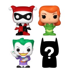 Pack de 4 - Harley Quinn - DC Comics - Bitty POP DC Comics