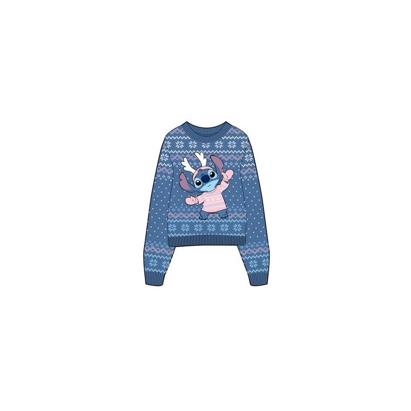 Pull de Noël - Stitch - Lilo et Stitch - Unisexe 9-11 