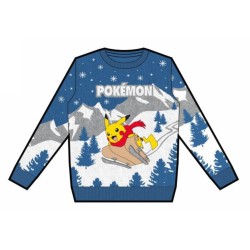 Pull de Noël - Pikachu - Pokemon - Unisexe 3-4 