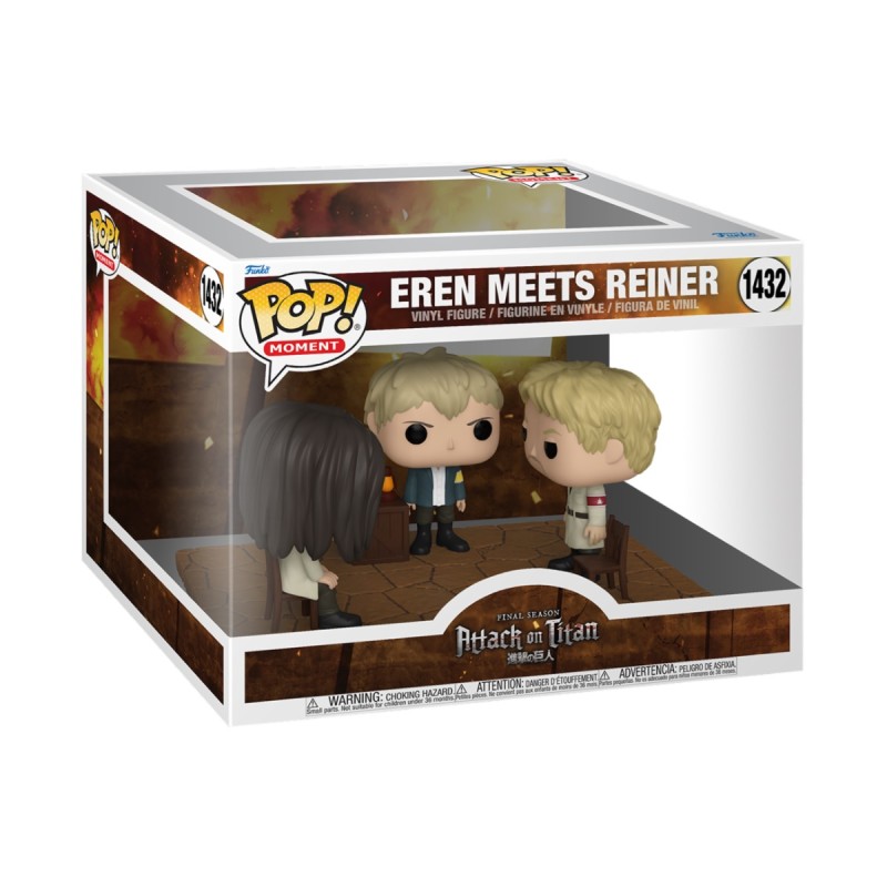 Eren meets Reiner - Attack on Titans (1432) - POP Animation - POP Moment