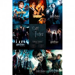 Poster - Harry Potter - Collection - poster roulé filmé (91.5x61)