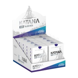 Protèges Cartes 100 pièces - Katana - Standard - Bleu