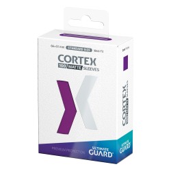 Protèges Cartes 100 pièces - Cortex - Standard - Violet Matte