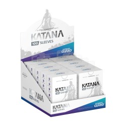 Protèges Cartes 100 pièces - Katana - Standard - Blanc