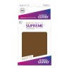 Protèges Cartes 60 pièces - Supreme UX - Small - Marron Matte