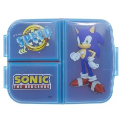 Boite à Repas - It's All About Speed - Sonic - Multi Compartiments