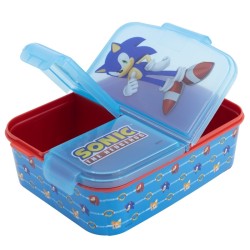 Boite à Repas - It's All About Speed - Sonic - Multi Compartiments