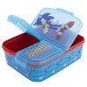 Boite à Repas - It's All About Speed - Sonic - Multi Compartiments
