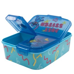 Boite à Repas - Just Stitch - Lilo et Stitch - Multi Compartiments