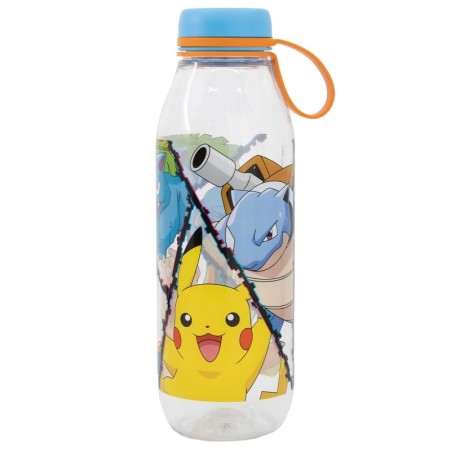 Bouteille en Plastique - Attrapez-les Tous - Pokemon