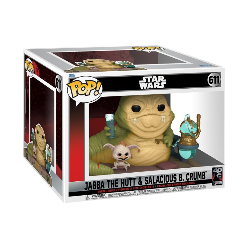 Jabba w/salacious - Star Wars (611) - POP Moments - POP Movies