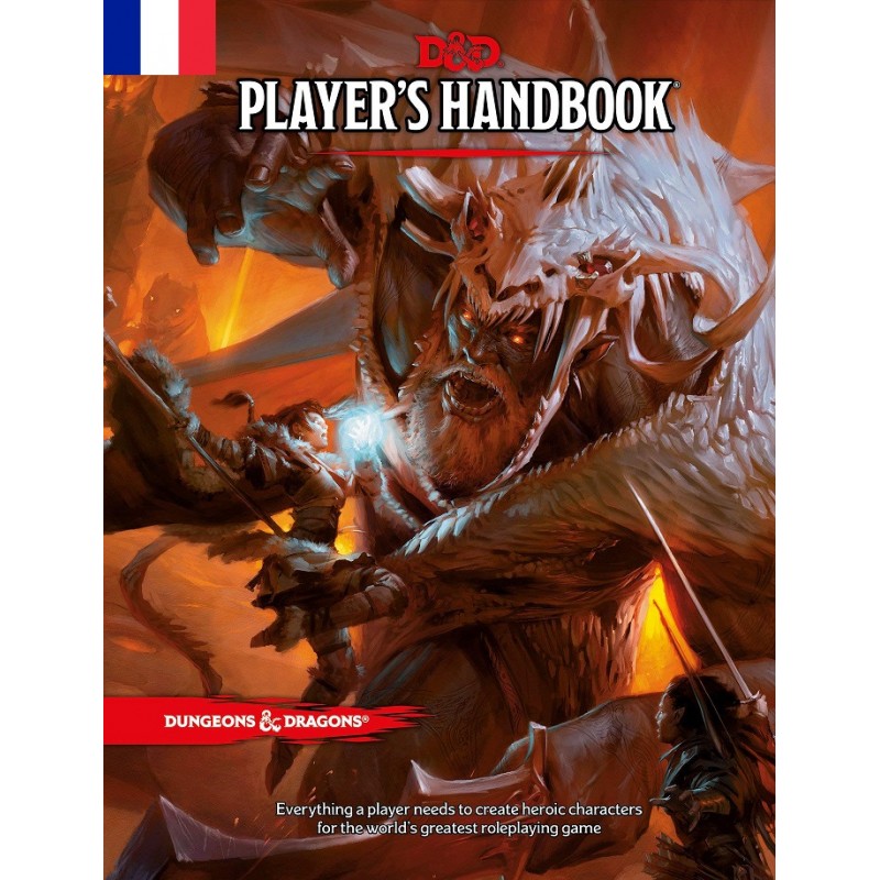 Livre - Dungeons et Dragons - règles de base : Manuel des Joueurs - FR