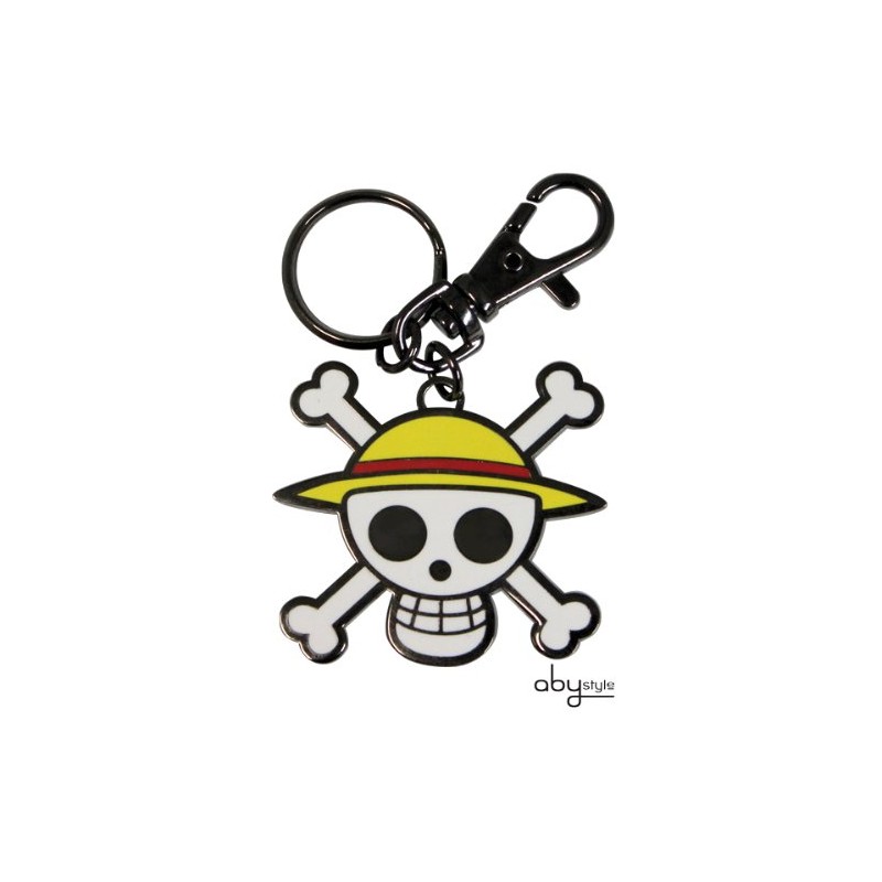Porte-Clefs Métal - Skull - Luffy - One Piece