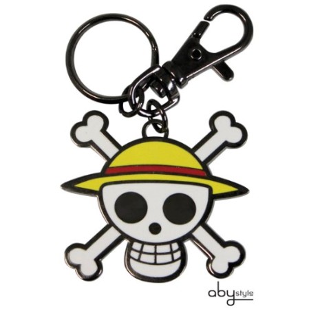 Porte-Clefs Métal - Skull - Luffy - One Piece