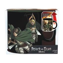 Mug - Thermo Réactif - Titan Eren - L'attaque des titans