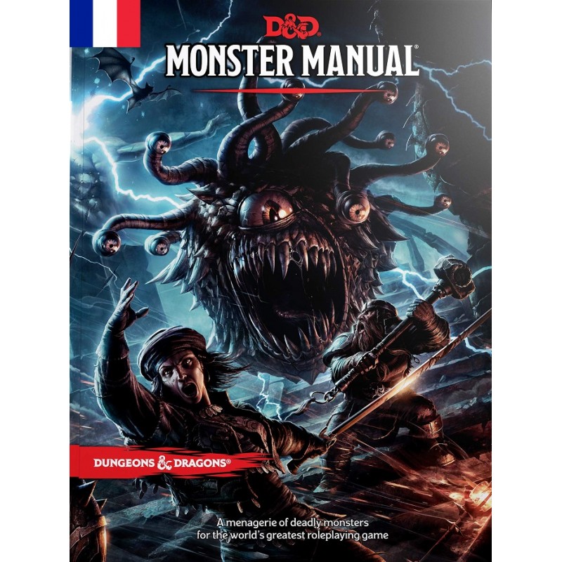 Livre - Dungeons et Dragons - règles de base : Manuel des Monstres - FR
