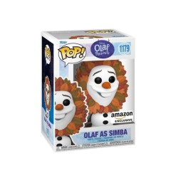 Olaf en Simba - La Reine des Neiges 2 (1179) - POP Disney - Exclusive