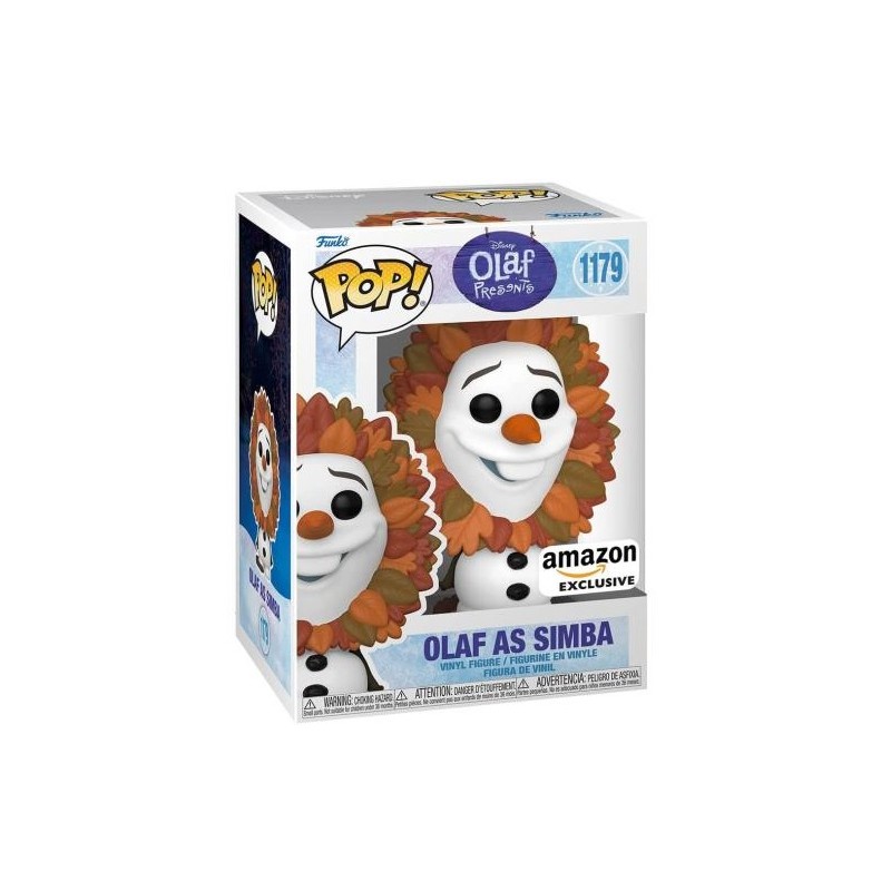 Olaf en Simba - La Reine des Neiges 2 (1179) - POP Disney - Exclusive