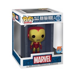 Hall of Armor : Iron man model 4 - Iron Man (1036) - POP Marvel - Deluxe - Exclusive