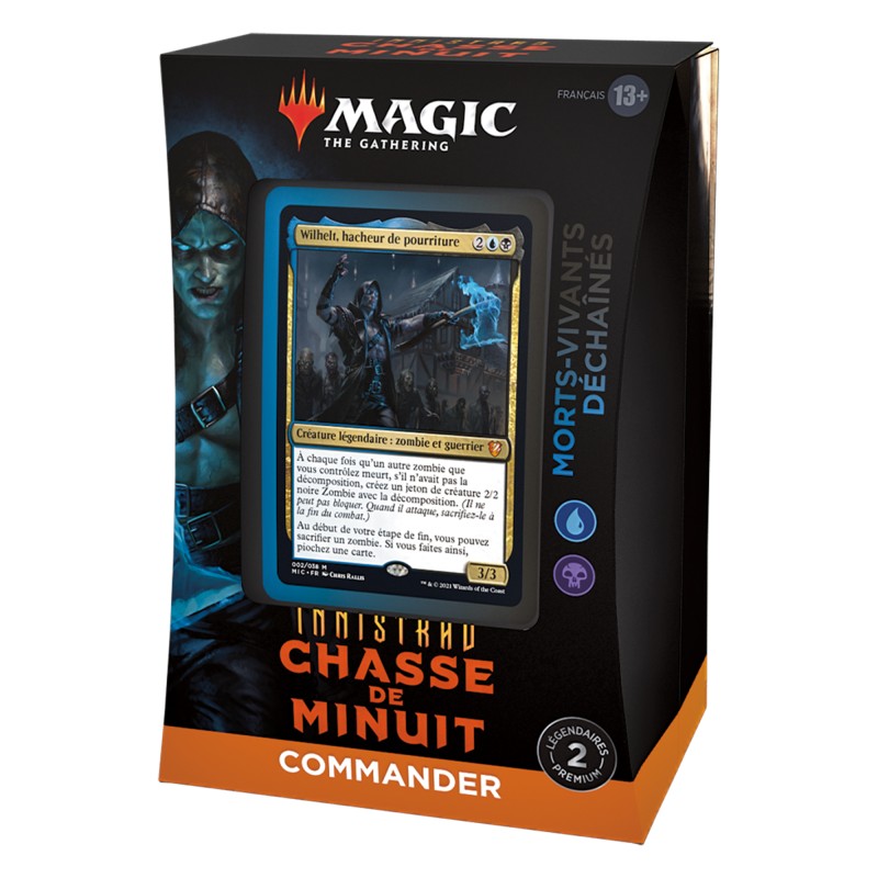 MTG - Commander Deck 40 Morts-Vivants Déchainés SD2 - Innistrad: Chasse de Minuit - FR