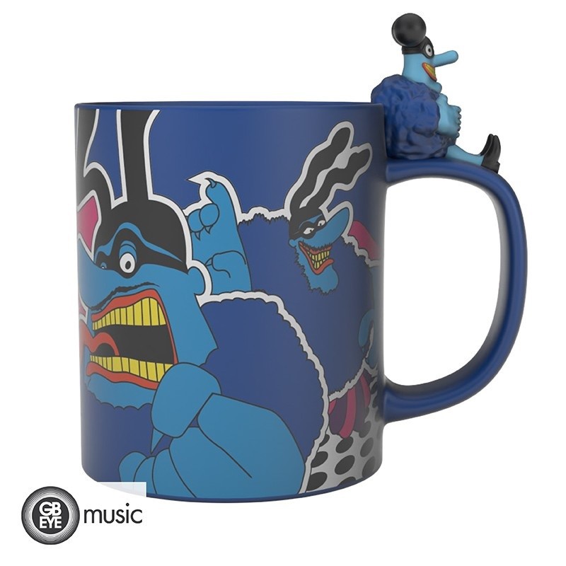 Mug Anse 3D - Blue Meanie - The Beatles