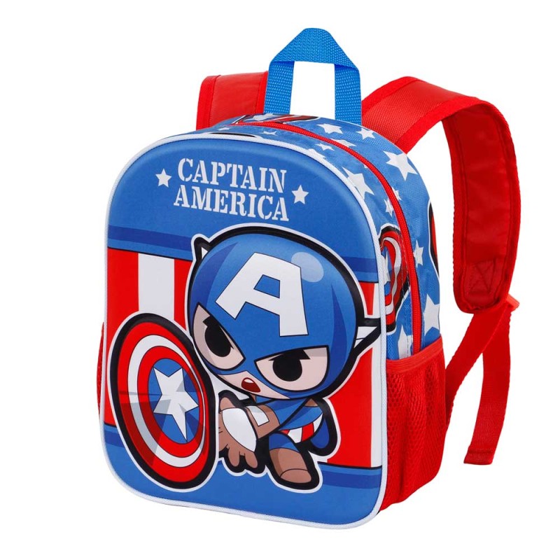 Sac à Dos - Enfant - Chibi - Captain America