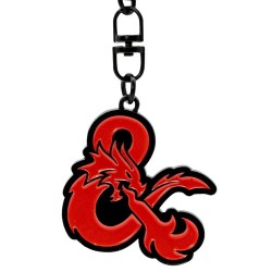 Porte-clefs Métal - Logo Esperluette - Donjons et Dragons