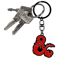 Porte-clefs Métal - Logo Esperluette - Donjons et Dragons